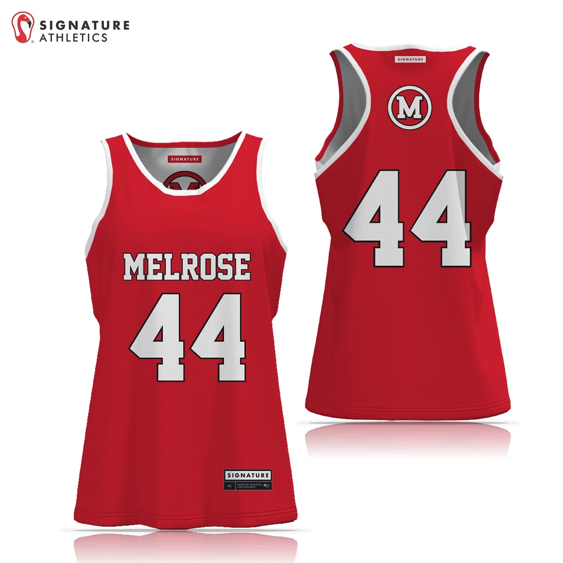 Melrose Youth Lacrosse Women's Player Reversible Game Pinnie: 5th-6th Grade Signature Lacrosse