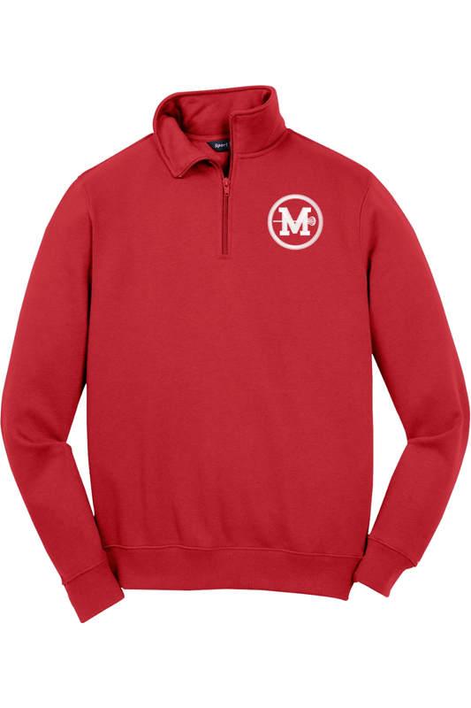 Melrose Youth LC Adult Embroidered Quarter-Zip Pullover Signature Lacrosse