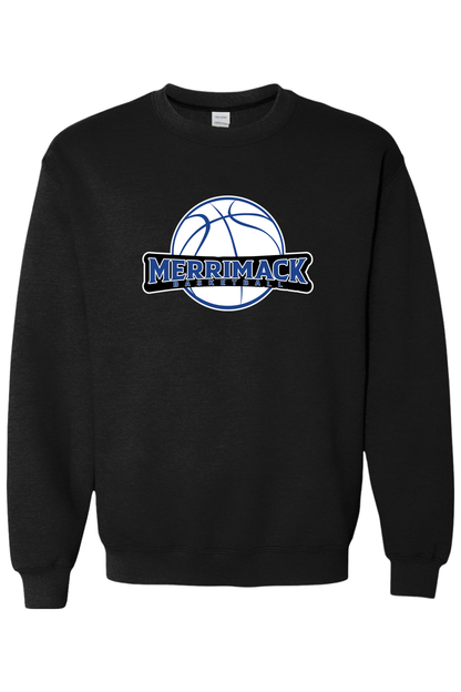 Merrimack Basketball Adult Heavyweight Sweatshirt Signature Lacrosse