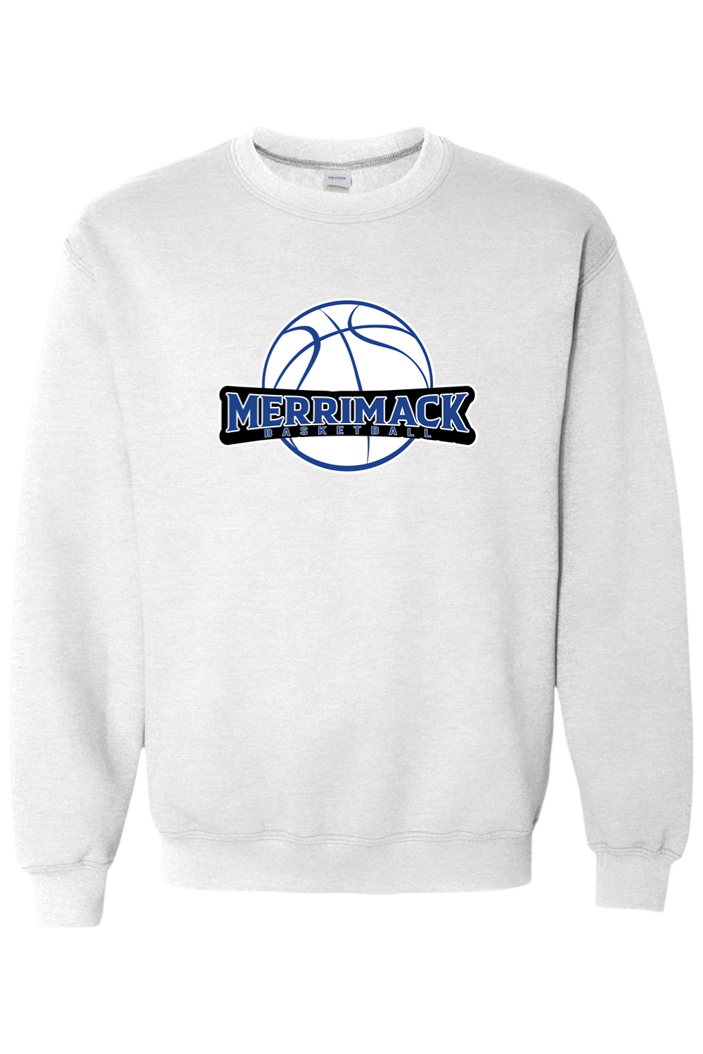 Merrimack Basketball Adult Heavyweight Sweatshirt Signature Lacrosse