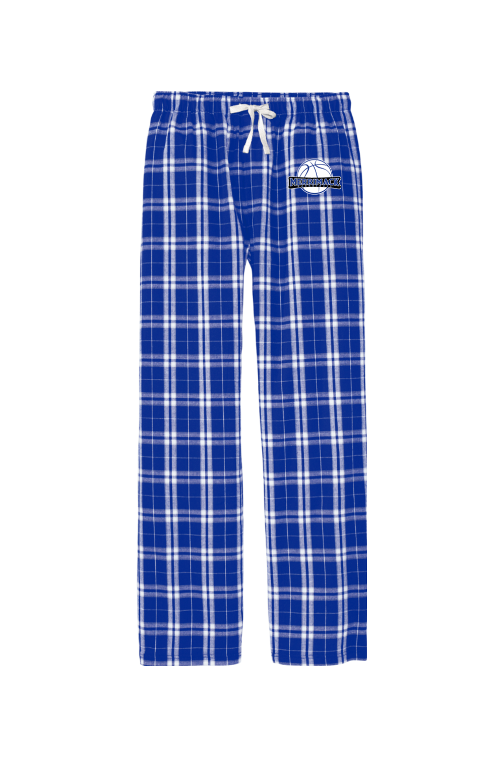 Merrimack Basketball Adult Men's Flannel Plaid Pants Signature Lacrosse