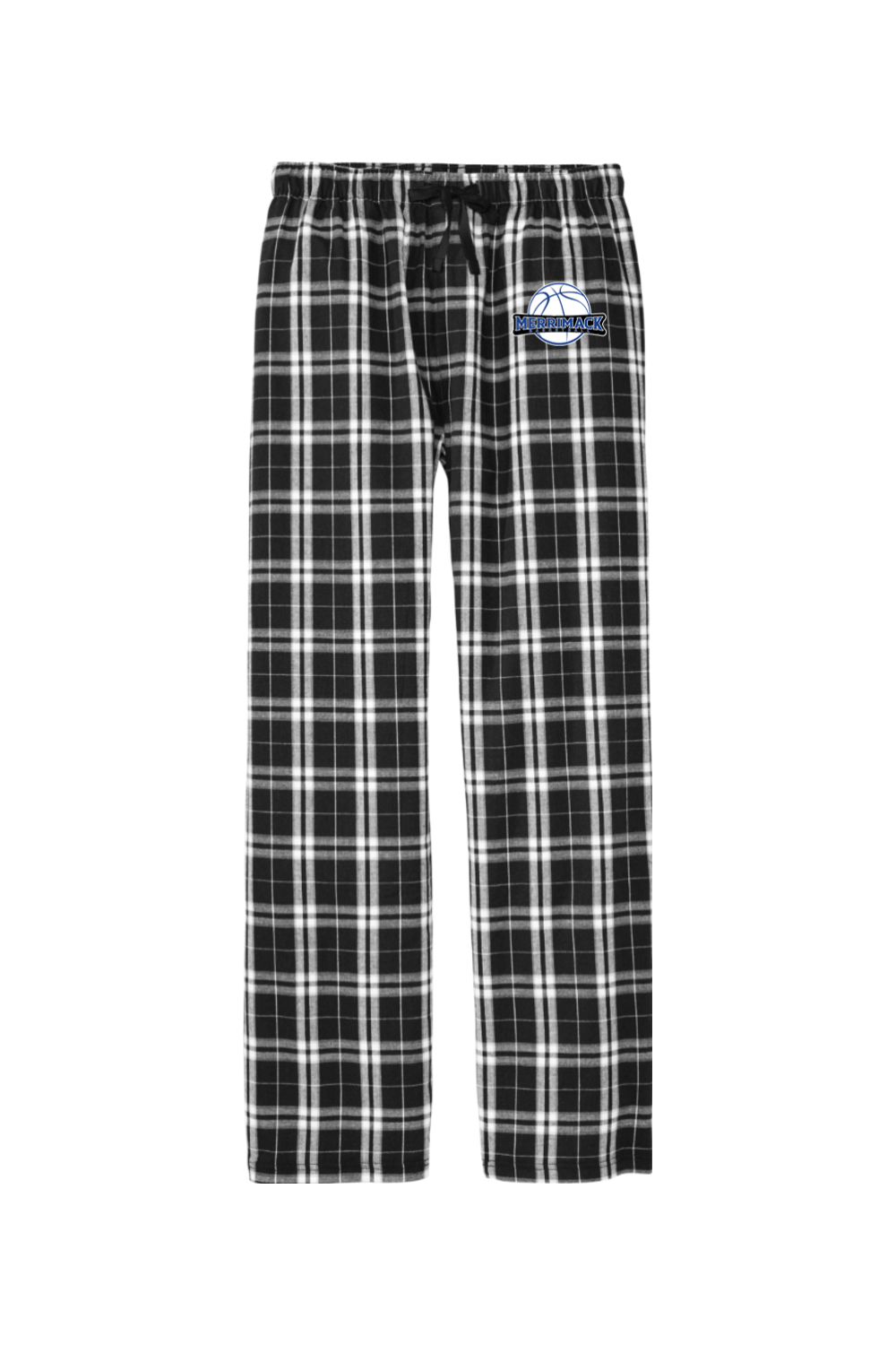 Merrimack Basketball Adult Men's Flannel Plaid Pants Signature Lacrosse