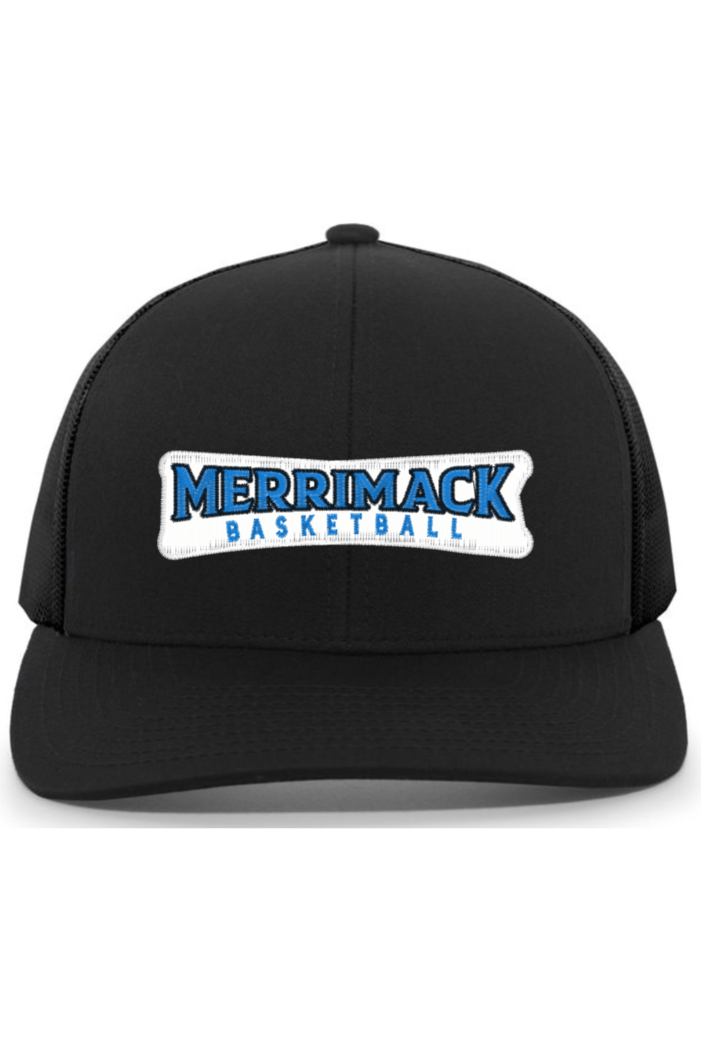 Merrimack Basketball Embroidered Trucker Hat Signature Lacrosse
