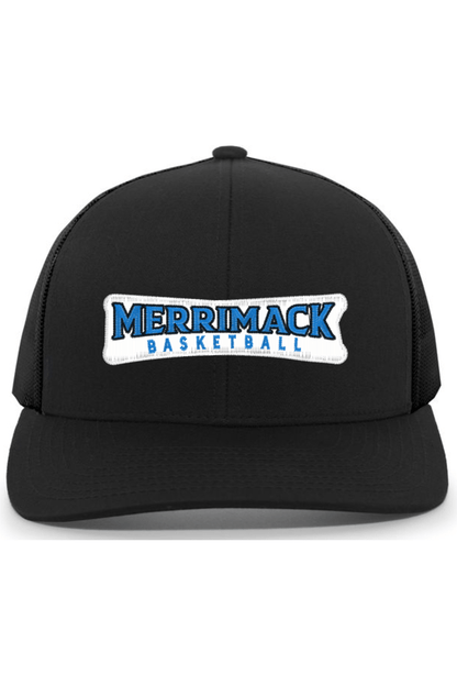 Merrimack Basketball Embroidered Trucker Hat Signature Lacrosse