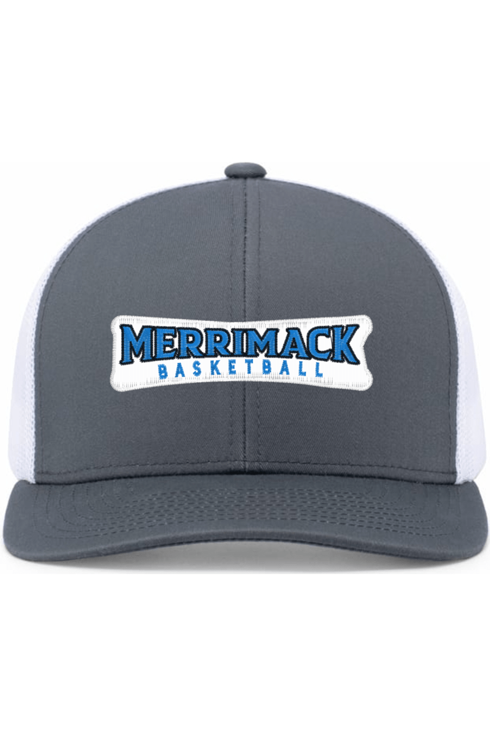 Merrimack Basketball Embroidered Trucker Hat Signature Lacrosse