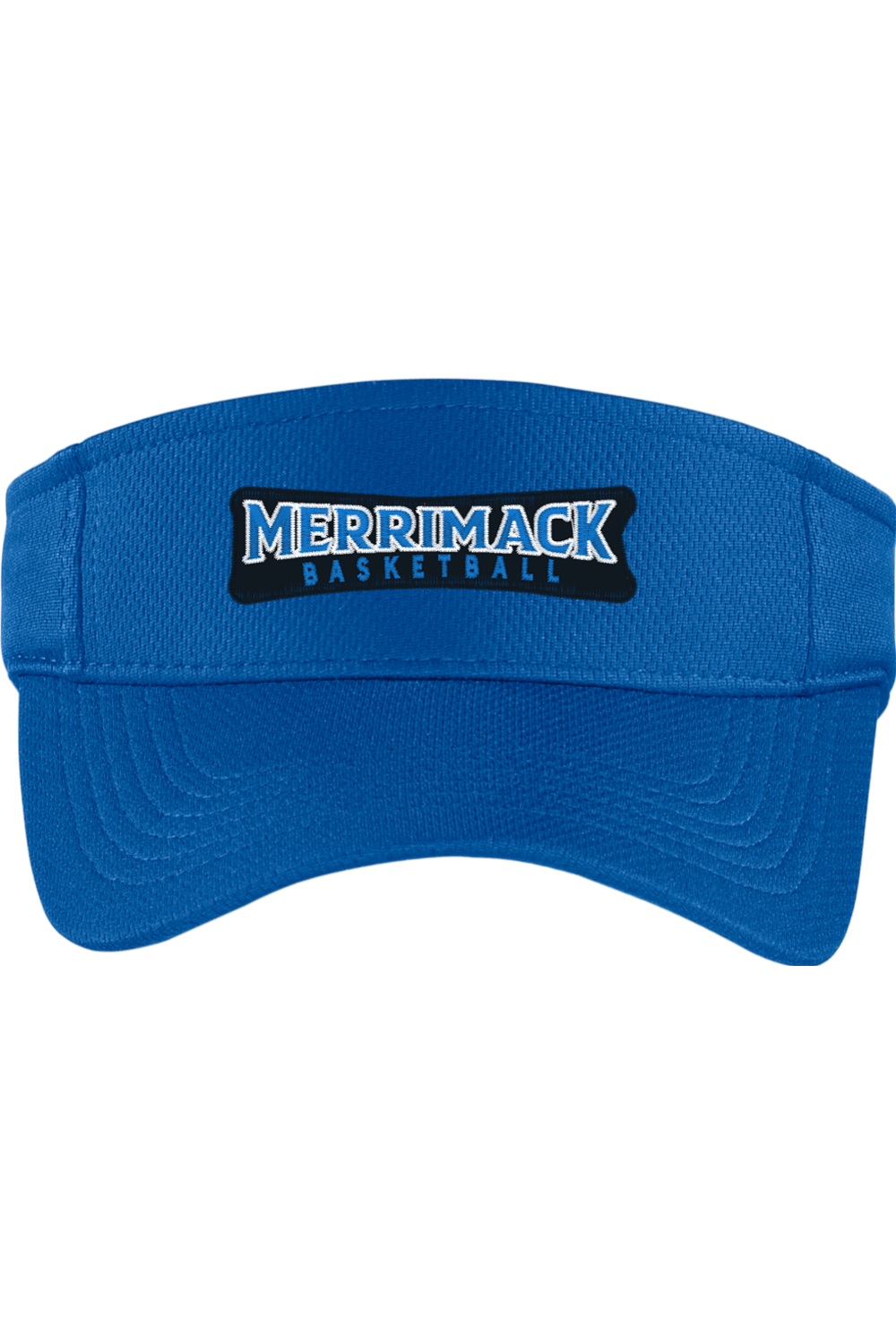 Merrimack Basketball Embroidered Visor Signature Lacrosse