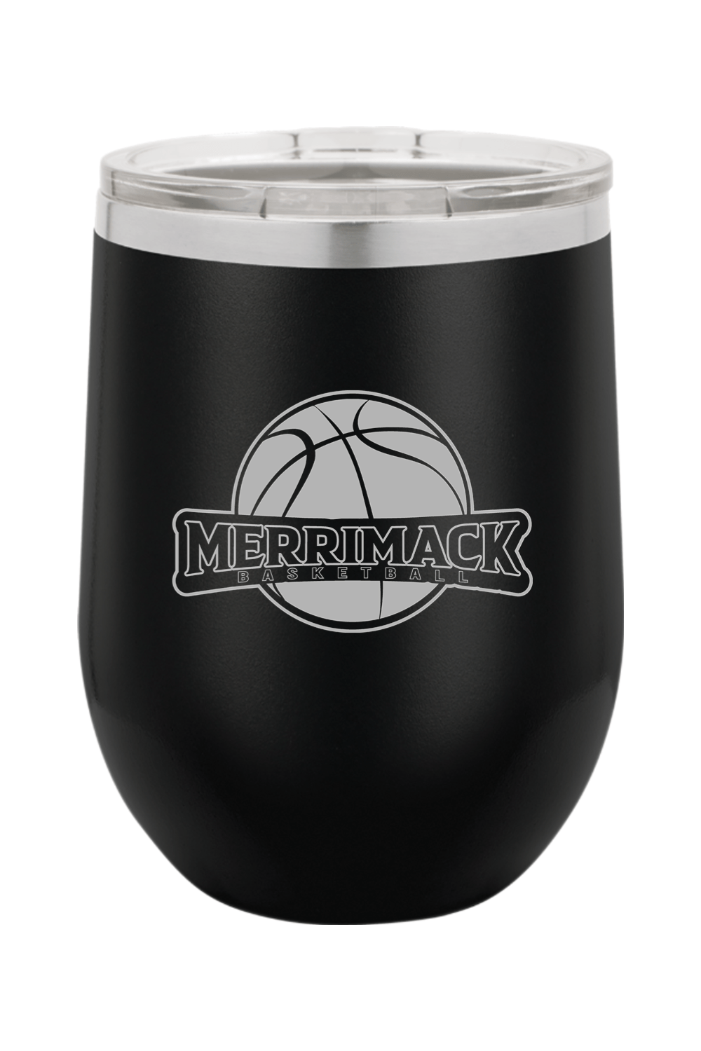 Merrimack Basketball Insulated Wine Tumbler Signature Lacrosse