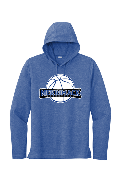 Merrimack Basketball Long Sleeve Hoodie Signature Lacrosse