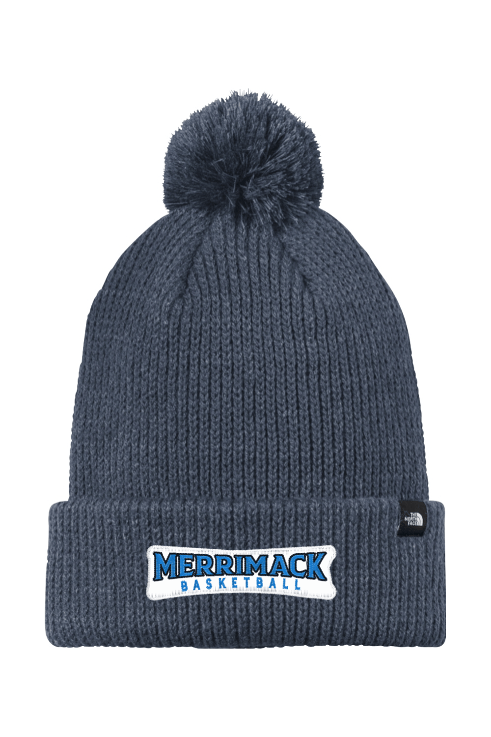 Merrimack Basketball Pom Beanie Signature Lacrosse