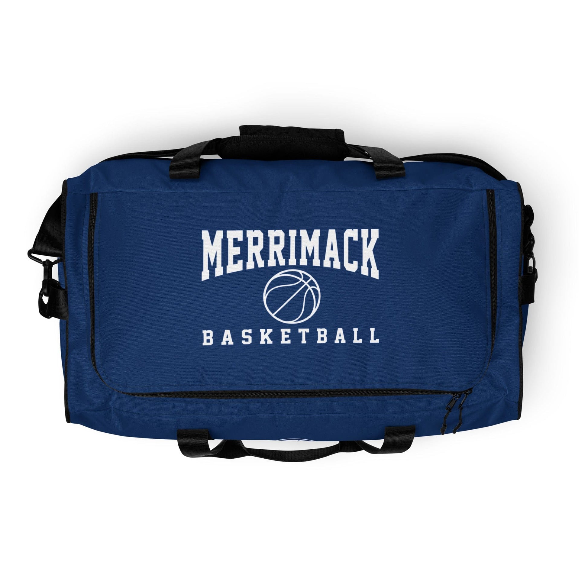 Merrimack Basketball Sideline Duffel Bag Signature Lacrosse