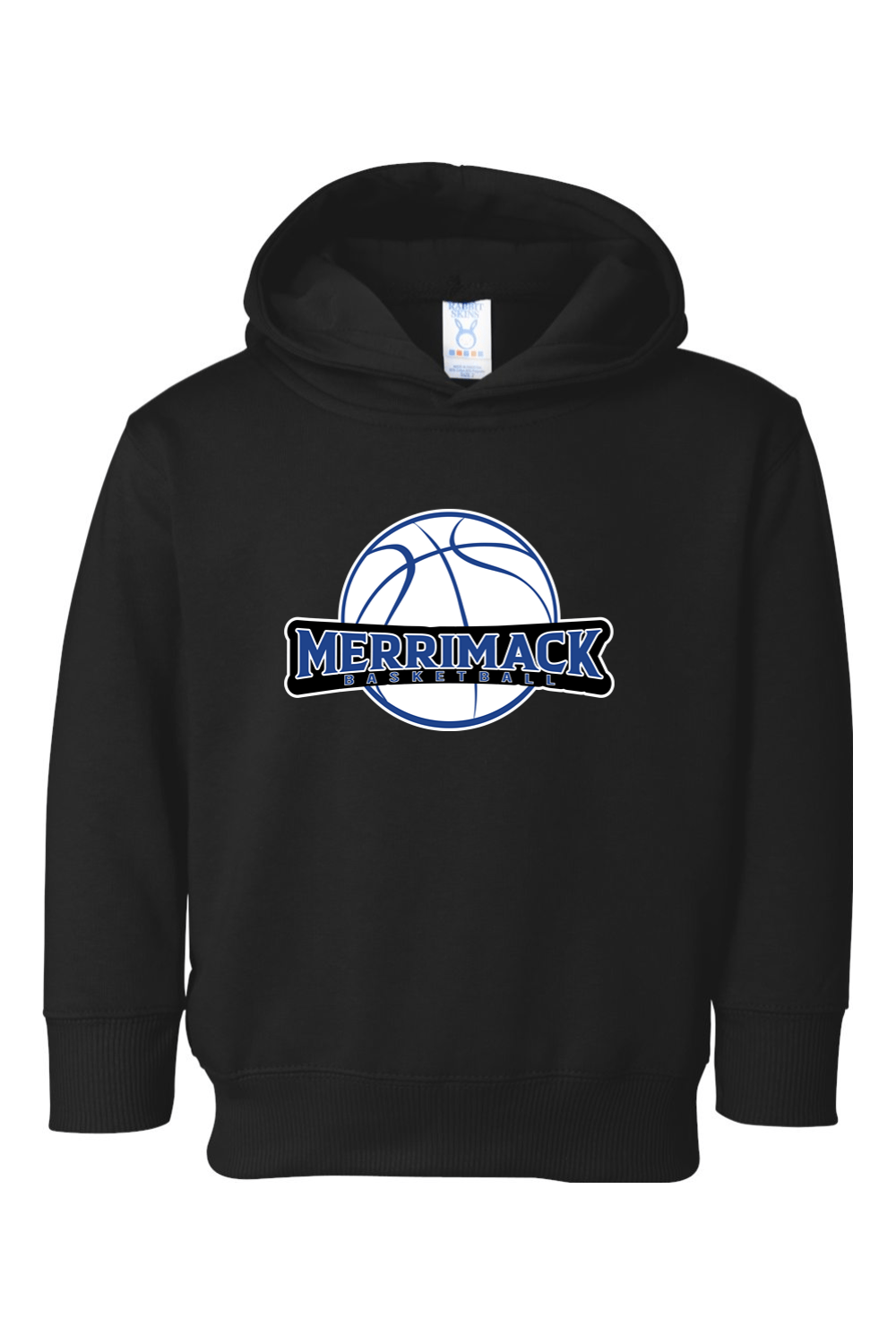 Merrimack Basketball Toddler Fleece Hoodie Signature Lacrosse