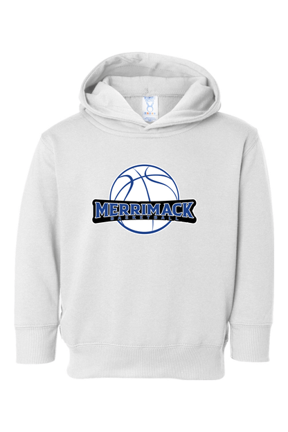 Merrimack Basketball Toddler Fleece Hoodie Signature Lacrosse