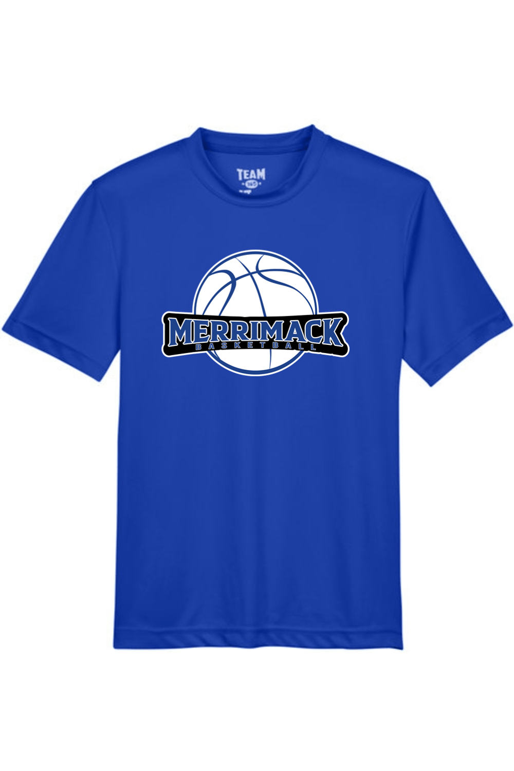 Merrimack Basketball Youth Athletic T-Shirt Signature Lacrosse