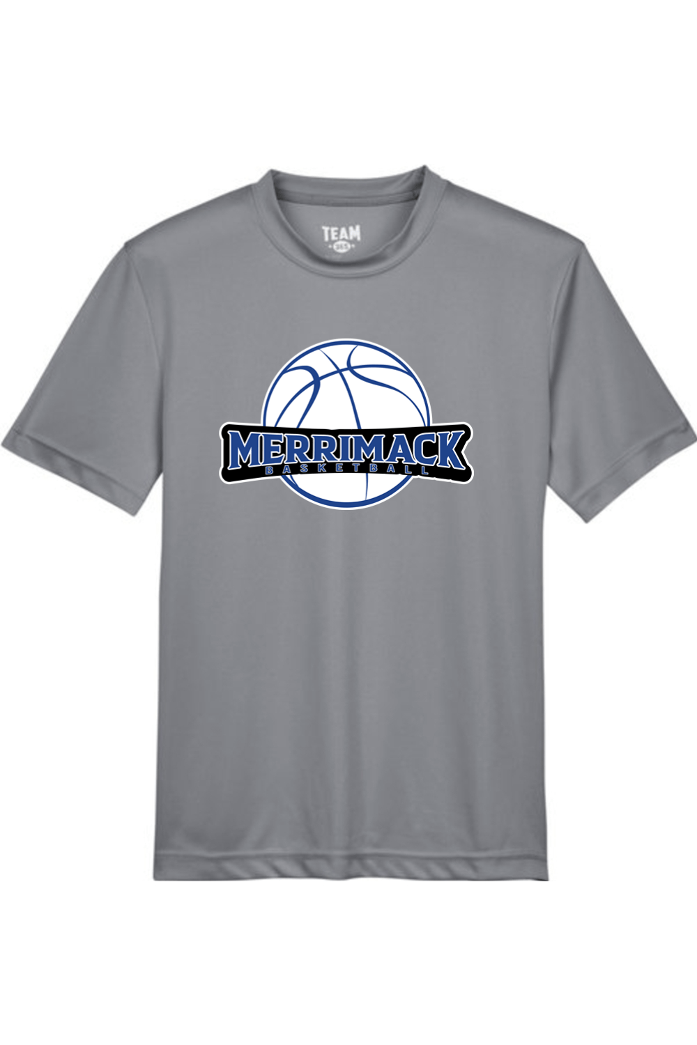 Merrimack Basketball Youth Athletic T-Shirt Signature Lacrosse