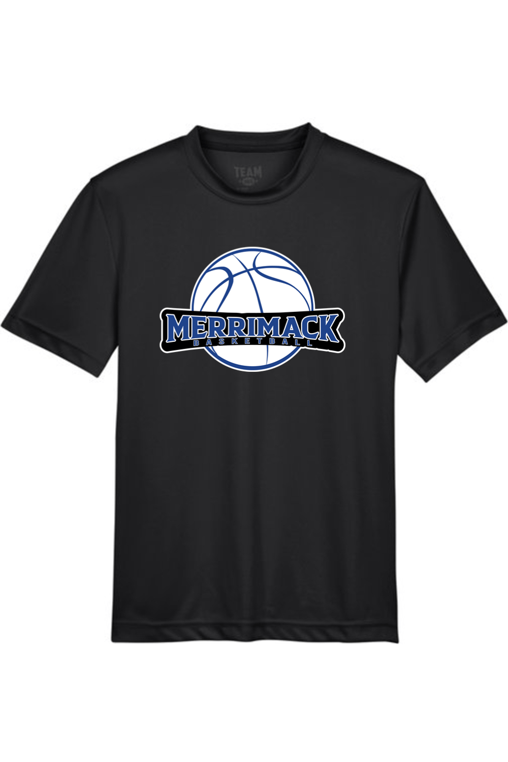 Merrimack Basketball Youth Athletic T-Shirt Signature Lacrosse