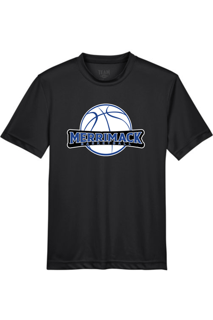 Merrimack Basketball Youth Athletic T-Shirt Signature Lacrosse