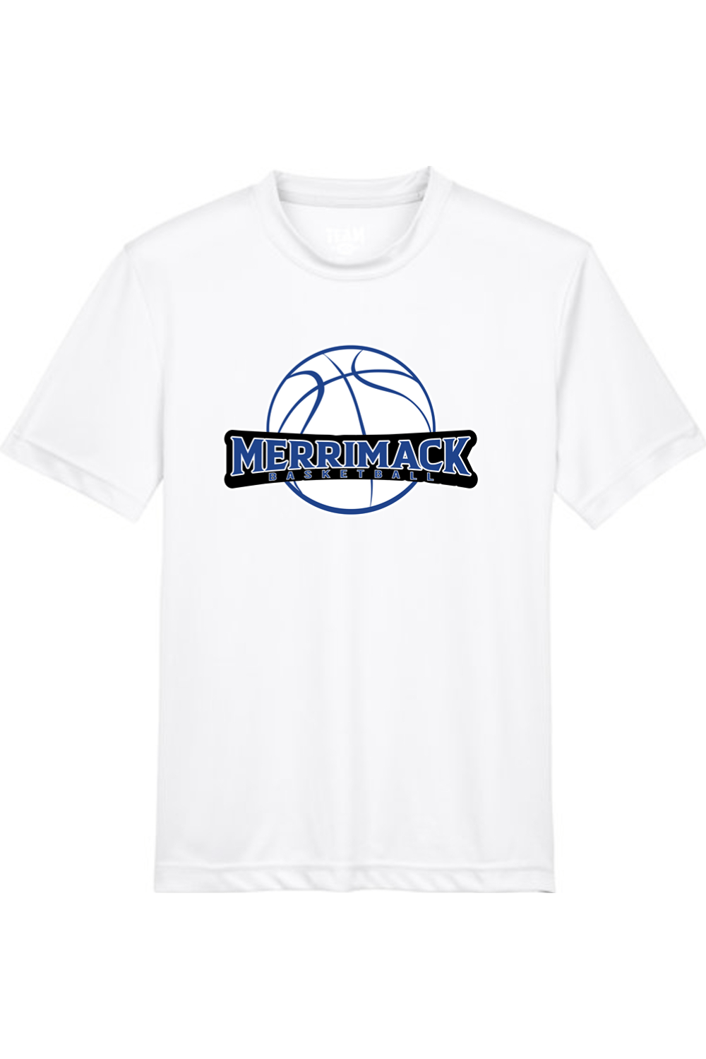 Merrimack Basketball Youth Athletic T-Shirt Signature Lacrosse