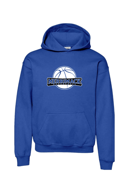 Merrimack Basketball Youth Hoodie Signature Lacrosse