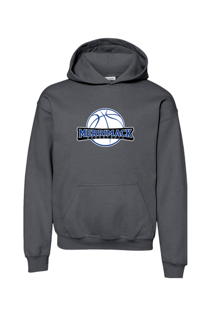 Merrimack Basketball Youth Hoodie Signature Lacrosse