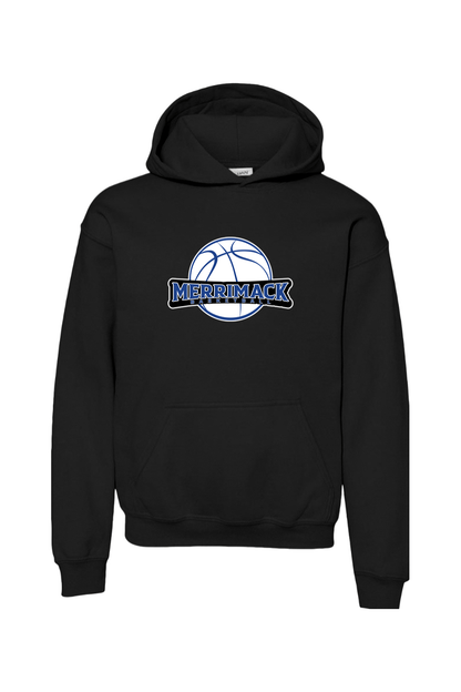 Merrimack Basketball Youth Hoodie Signature Lacrosse