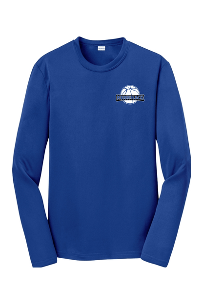 Merrimack Basketball Youth Long Sleeve T-Shirt Signature Lacrosse