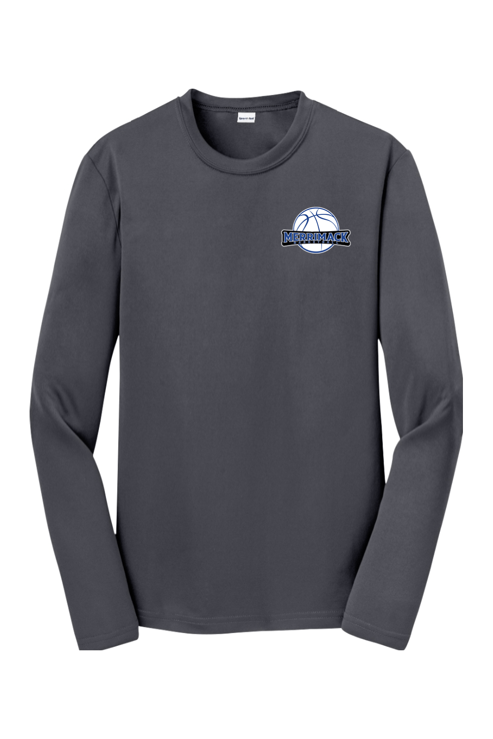 Merrimack Basketball Youth Long Sleeve T-Shirt Signature Lacrosse