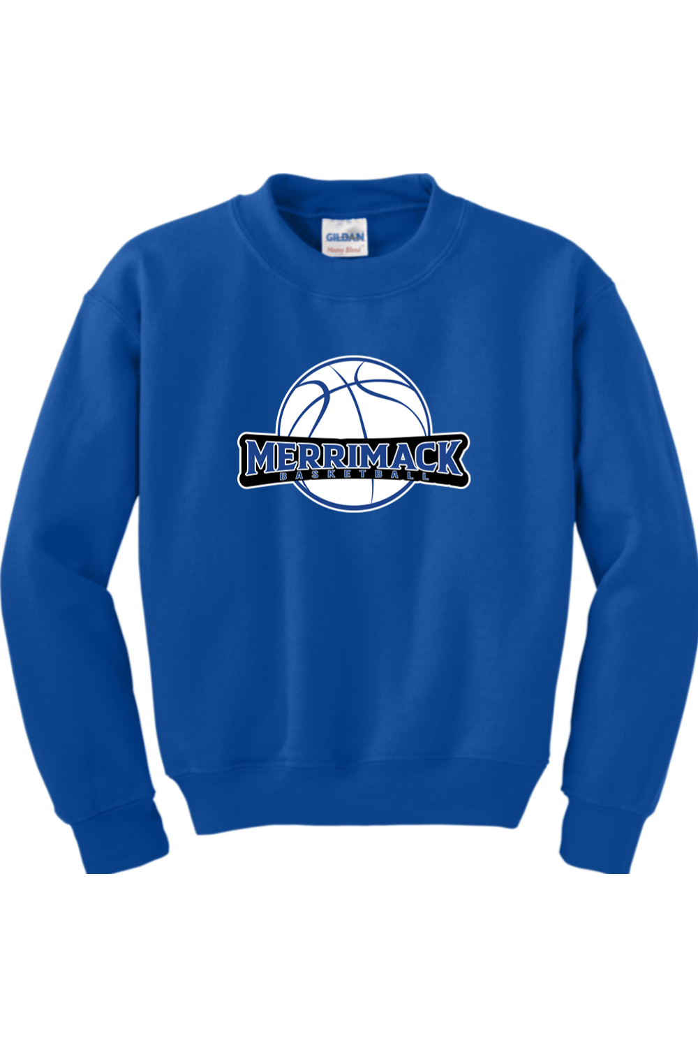 Merrimack Basketball Youth Sweatshirt Signature Lacrosse