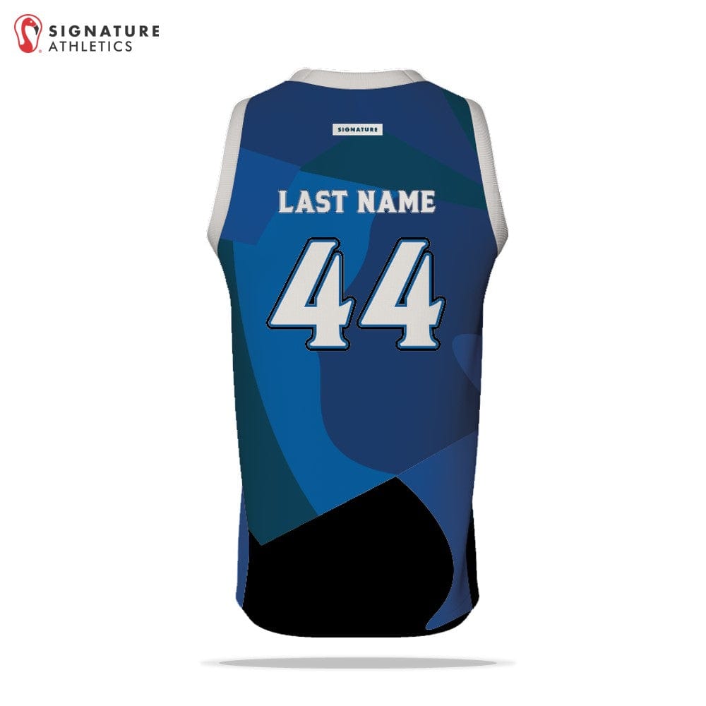 Merrimack REC Men's Reversible Basketball V-Neck Jersey Signature Lacrosse