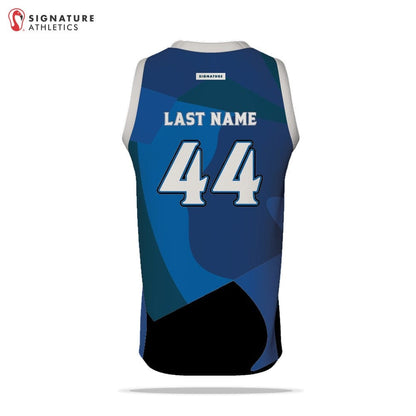 Merrimack REC Women's Reversible Basketball V-Neck Jersey Signature Lacrosse