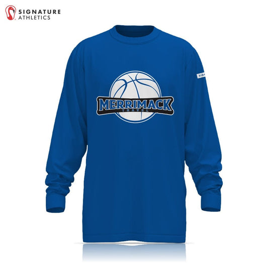 Merrimack Travel Long Sleeve Tech Tee: Travel 5th  Signature Lacrosse