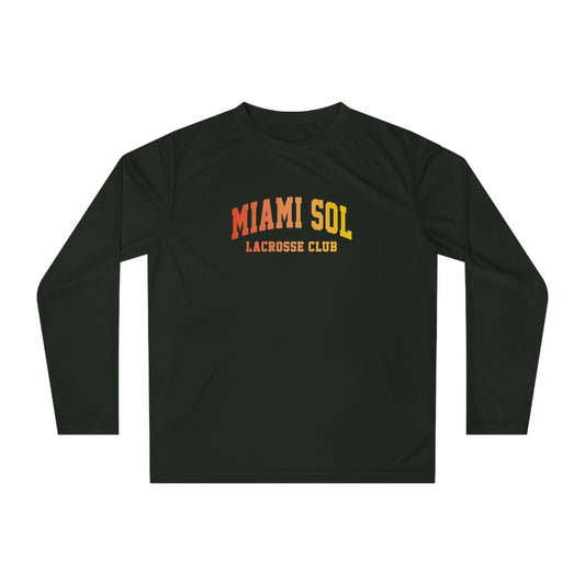Miami SOL Lacrosse Athletic Long Sleeve Signature Lacrosse