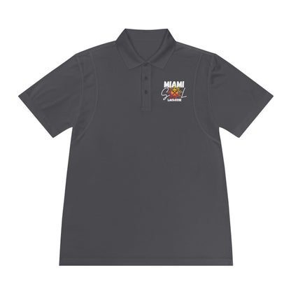 Miami SOL Lacrosse Athletic Polo Signature Lacrosse