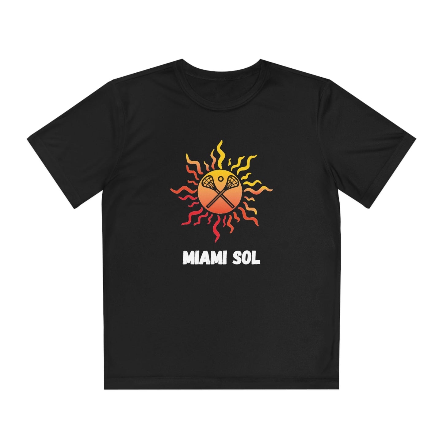 Miami SOL Lacrosse Athletic T-Shirt Signature Lacrosse