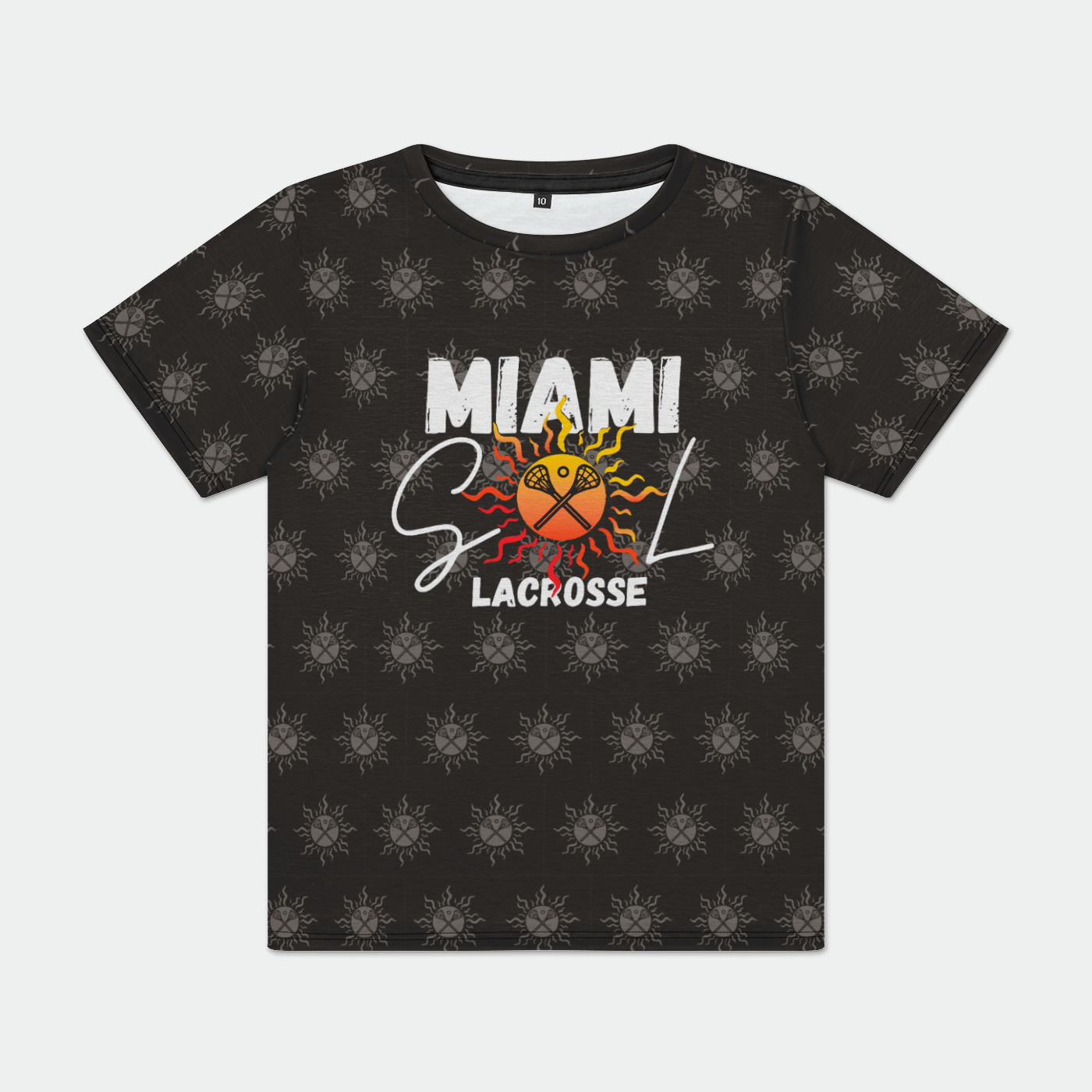 Miami SOL Lacrosse Athletic T-Shirt Signature Lacrosse