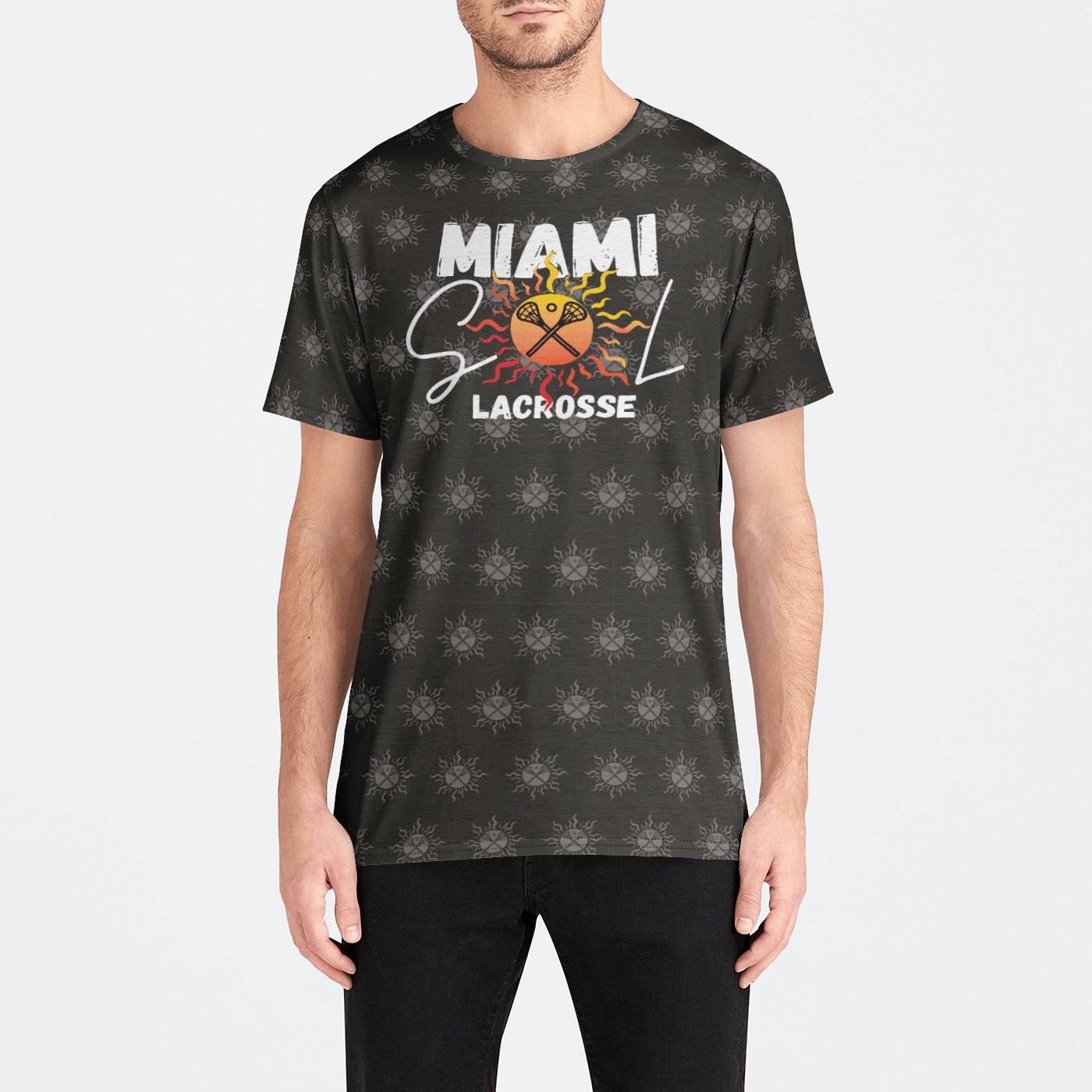 Miami SOL Lacrosse Athletic T-Shirt (Men's) Signature Lacrosse