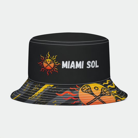 Miami SOL Lacrosse Bucket Hat Signature Lacrosse