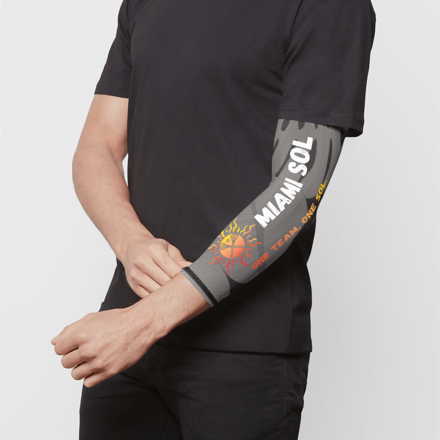 Miami SOL Lacrosse Compression Armband Signature Lacrosse