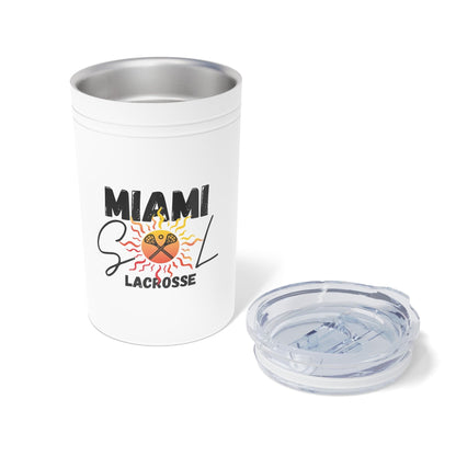 Miami SOL Lacrosse Vacuum Insulated Tumblr, 11 oz Signature Lacrosse