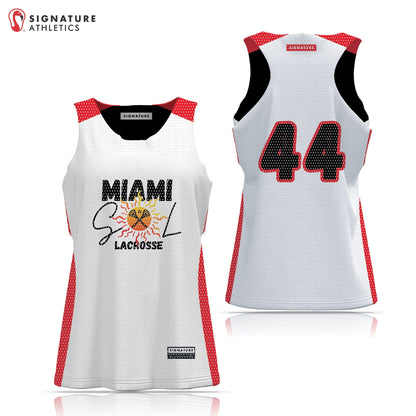 Miami SOL Women's Reversible Pinnie Signature Lacrosse