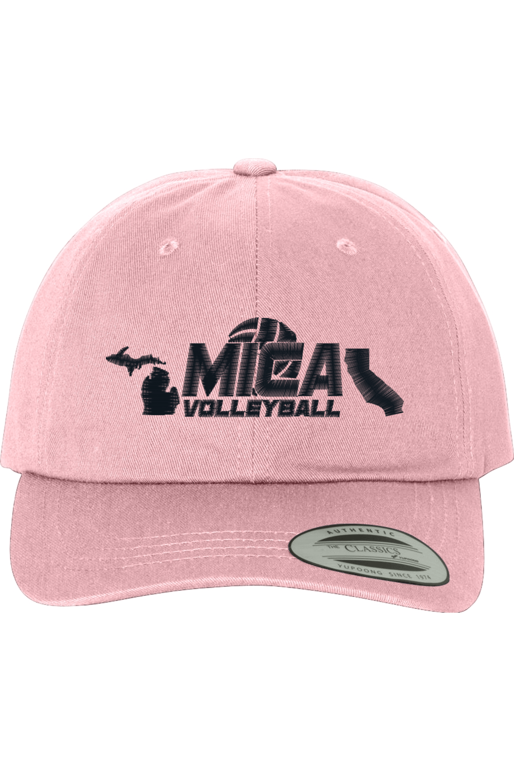 Mica Volleyball Embroidered Dad Hat Signature Lacrosse