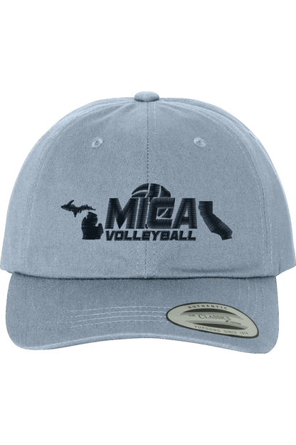 Mica Volleyball Embroidered Dad Hat Signature Lacrosse