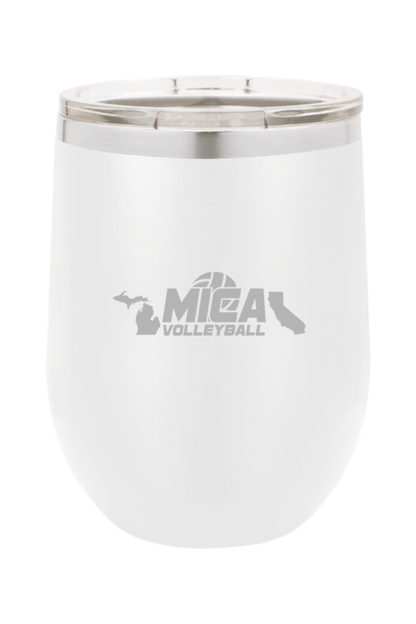 Mica Volleyball Insulated Wine Tumbler Signature Lacrosse