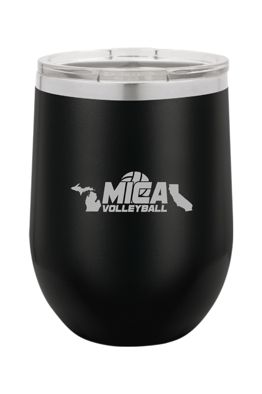Mica Volleyball Insulated Wine Tumbler Signature Lacrosse