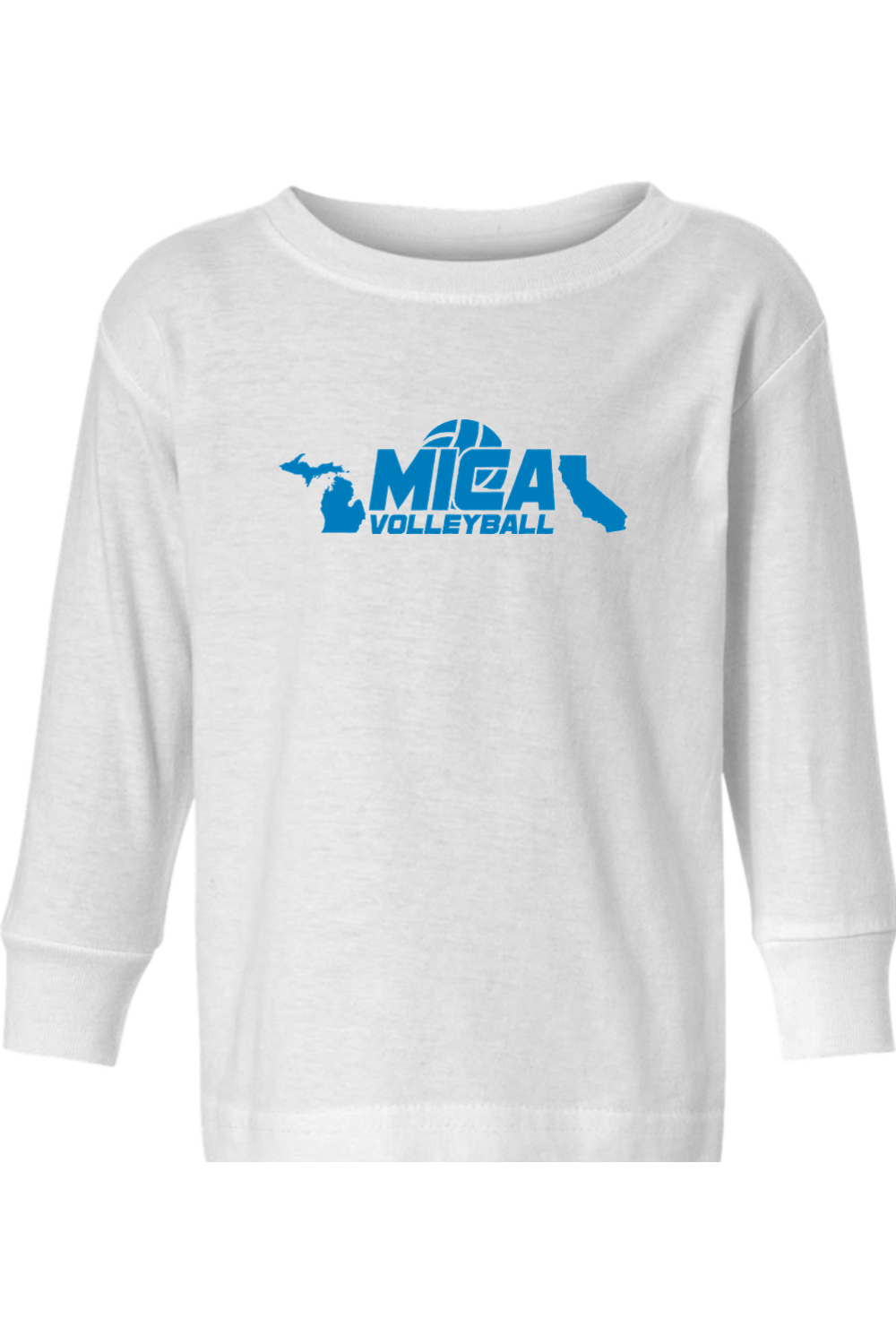 Mica Volleyball Toddler Long Sleeve T-Shirt Signature Lacrosse