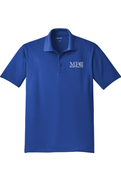 Midcoast FC Adult Embroidered Athletic Polo Signature Lacrosse