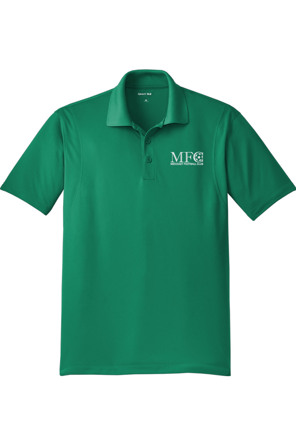 Midcoast FC Adult Embroidered Athletic Polo Signature Lacrosse