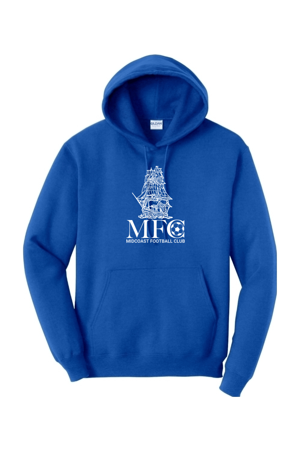 Midcoast FC Adult Heavyweight Hoodie Signature Lacrosse