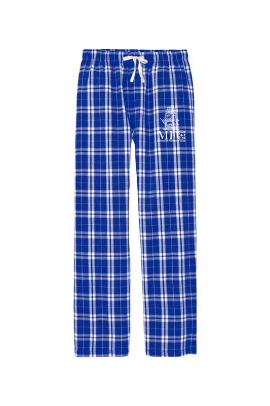 Midcoast FC Adult Men's Flannel Plaid Pants Signature Lacrosse
