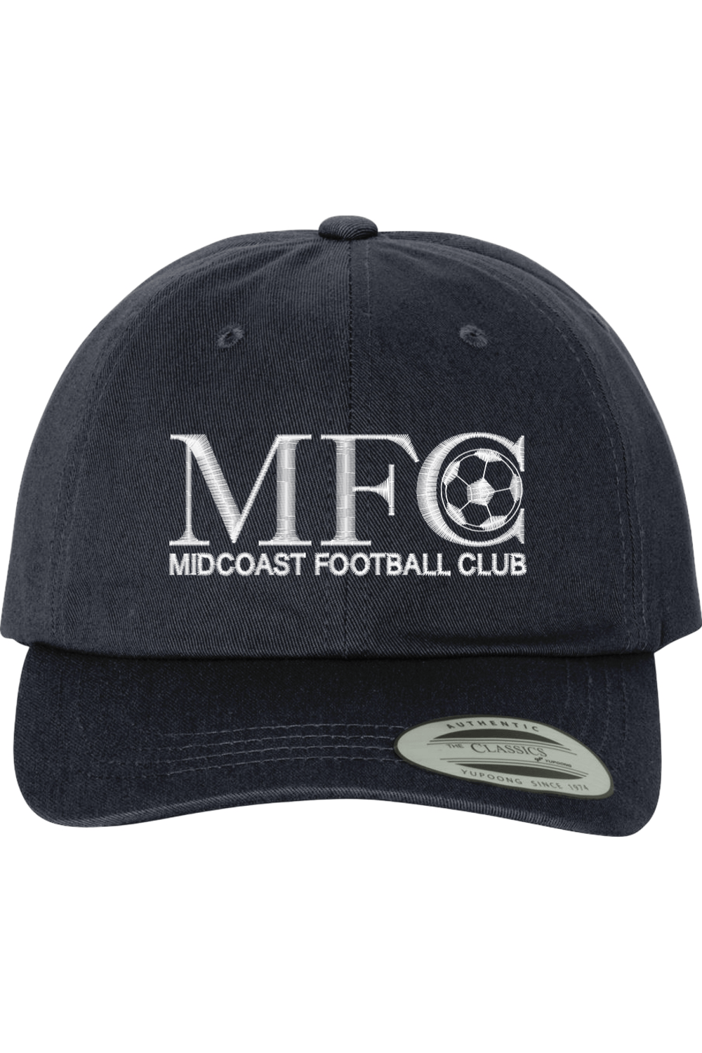 Midcoast FC Embroidered Dad Hat Signature Lacrosse