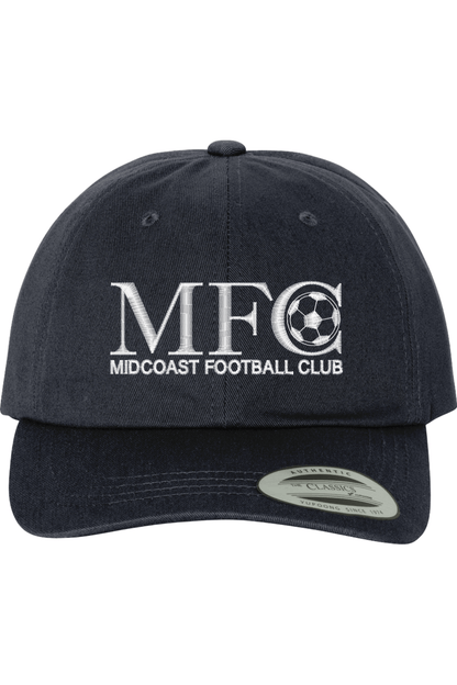 Midcoast FC Embroidered Dad Hat Signature Lacrosse